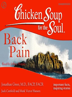 cover image of Chicken Soup for the Soul Healthy Living Series � Back Pain